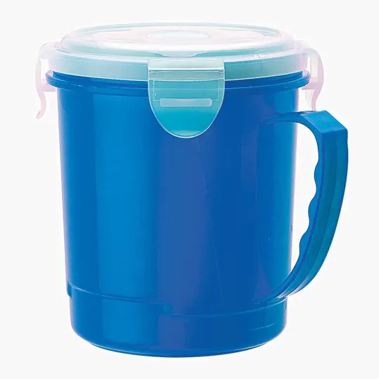 Heat It Up 24 oz. Soup and Oatmeal Cup with Snap-On Lid — view 6