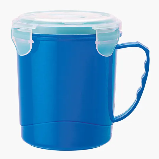Heat It Up 24 oz. Soup and Oatmeal Cup with Snap-On Lid — view 8