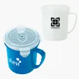Heat It Up 24 oz. Soup and Oatmeal Cup with Snap-On Lid
