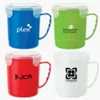Heat It Up 24 oz. Soup and Oatmeal Cup with Snap-On Lid — view 2