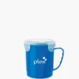 Heat It Up 24 oz. Soup and Oatmeal Cup with Snap-On Lid — view 3