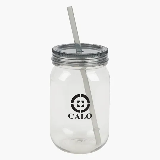Valumark Bootlegger II 27 oz. RPET Mason Jar Tumbler — view 2