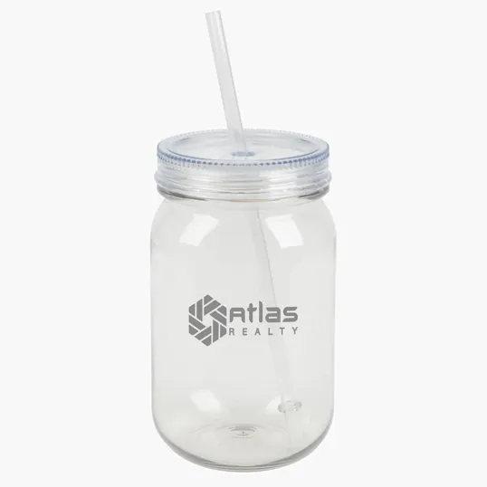 Valumark Bootlegger II 27 oz. RPET Mason Jar Tumbler — view 6