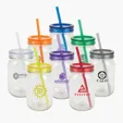 Valumark Bootlegger II 27 oz. RPET Mason Jar Tumbler