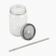 Valumark Bootlegger II 27 oz. RPET Mason Jar Tumbler — view 4