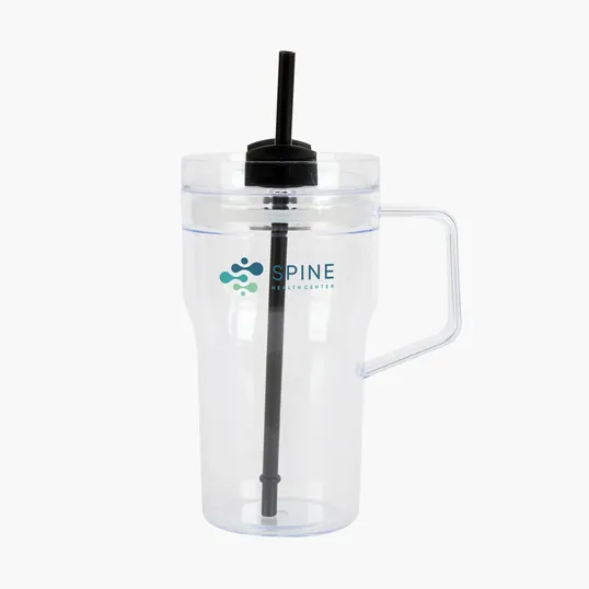 Elliott 20 oz. Clear AS Travel Mug — view 2