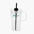 Elliott 20 oz. Clear AS Travel Mug — view 2