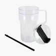 Elliott 20 oz. Clear AS Travel Mug — view 5
