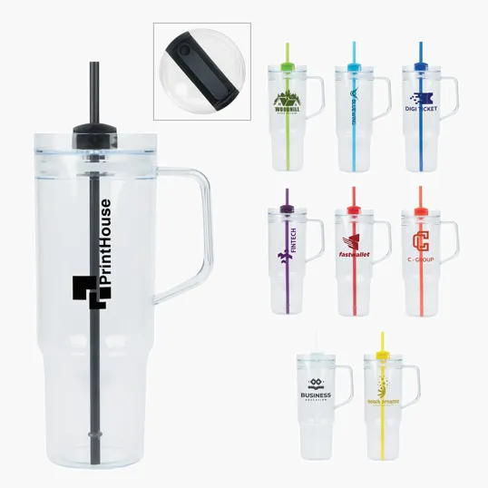 Valumark Oliver 40 oz. Clear AS Travel Mug