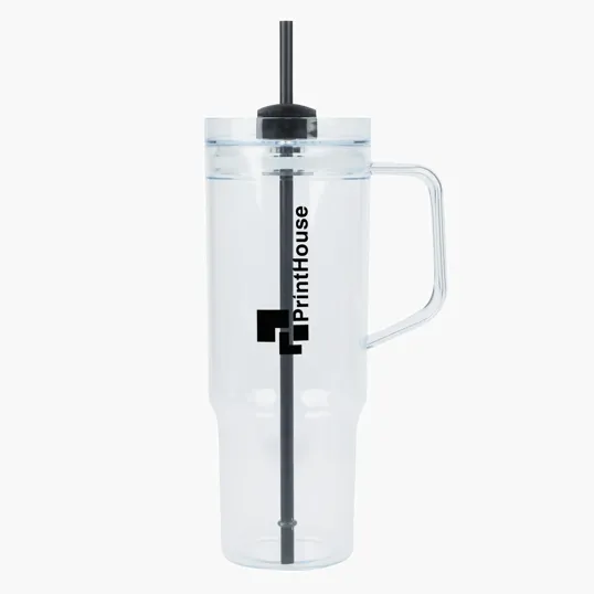 Valumark Oliver 40 oz. Clear AS Travel Mug — view 3