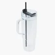 Valumark Oliver 40 oz. Clear AS Travel Mug — view 4
