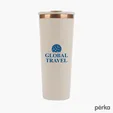 Perka® Barbarossa 24 oz. Recycled Steel and Coffee Grounds Tumbler — view 2