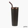 Perka® Barbarossa 24 oz. Recycled Steel and Coffee Grounds Tumbler — view 10