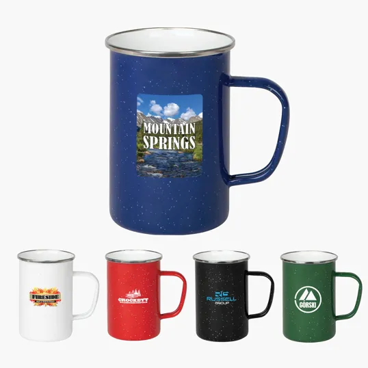 Sovrano Harper 22 oz. Enamel Camping Mug