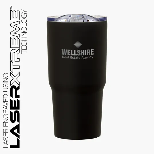 Sovrano Reva 20 oz. Double Wall Stainless Steel Tumbler — view 3