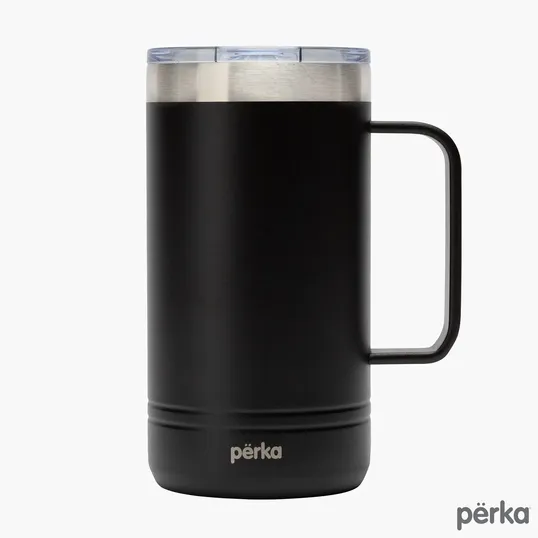 Perka® Wayfarer 24 oz. Double Wall Stainless Steel Mug — view 3