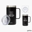 Perka® Wayfarer 24 oz. Double Wall Stainless Steel Mug