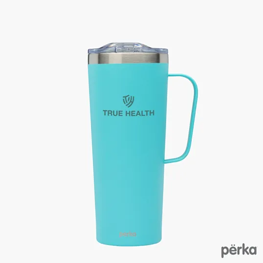 Perka® Winston 28 oz. Double Wall Stainless Steel Travel Mug — view 7