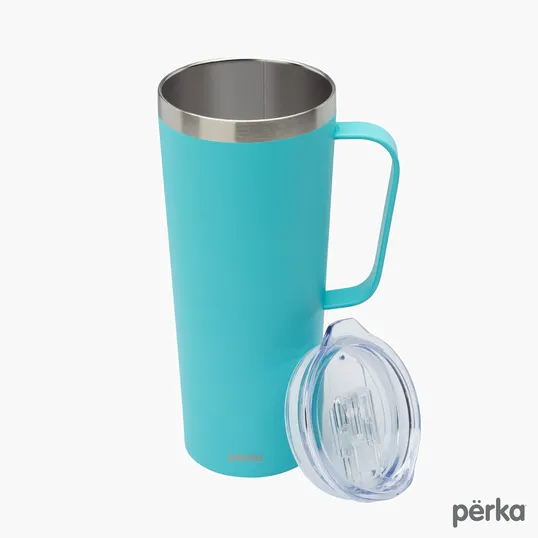 Perka® Winston 28 oz. Double Wall Stainless Steel Travel Mug — view 8