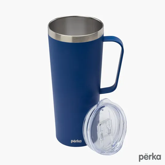 Perka® Winston 28 oz. Double Wall Stainless Steel Travel Mug — view 10