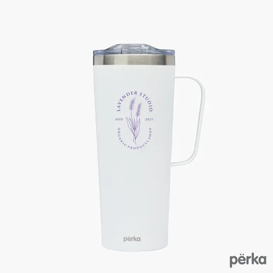 Perka® Winston 28 oz. Double Wall Stainless Steel Travel Mug — view 13