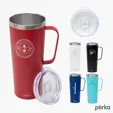 Perka® Winston 28 oz. Double Wall Stainless Steel Travel Mug