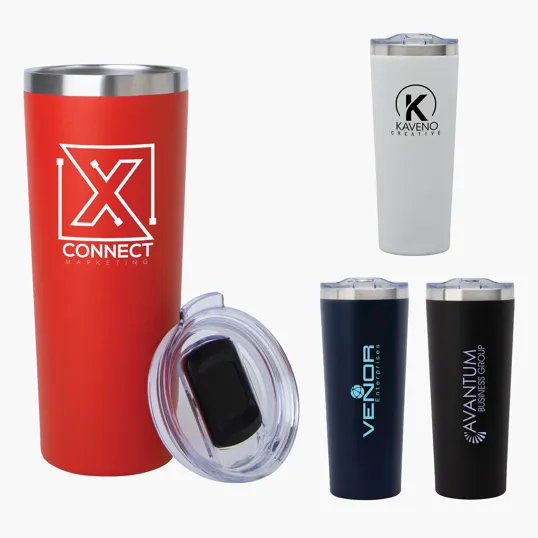Sovrano Lontano 28 oz. Double Wall Stainless Steel Travel Tumbler
