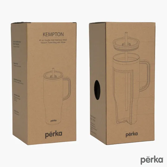 Perka® Kempton 40 oz. Double Wall Stainless Steel Travel Mug — view 10