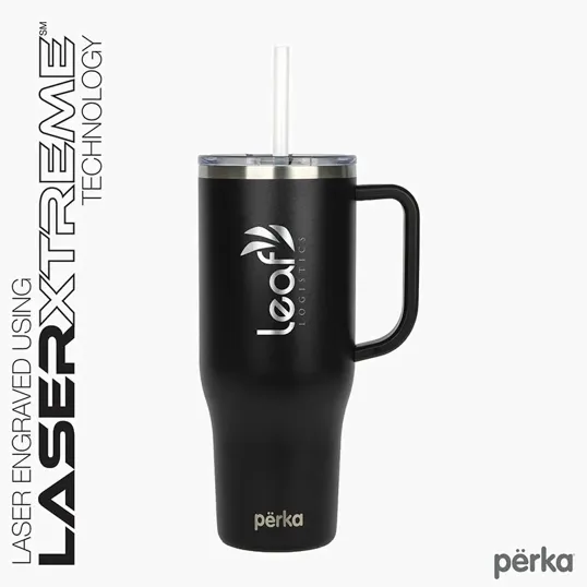Perka® Kempton 40 oz. Double Wall Stainless Steel Travel Mug — view 12