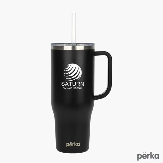 Perka® Kempton 40 oz. Double Wall Stainless Steel Travel Mug — view 13