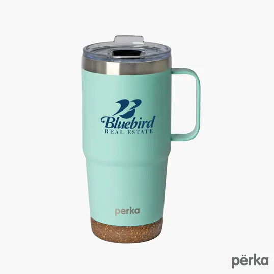 Perka® Bartlett 24 oz. Double Wall Stainless Steel Stacking Mug