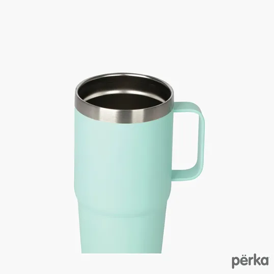 Perka® Bartlett 24 oz. Double Wall Stainless Steel Stacking Mug — view 2