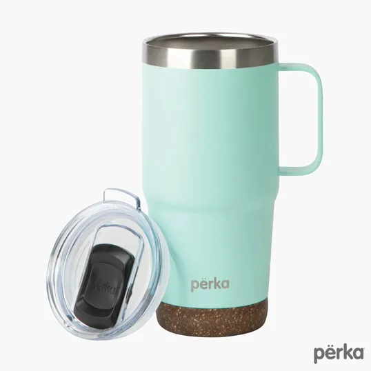 Perka® Bartlett 24 oz. Double Wall Stainless Steel Stacking Mug — view 3