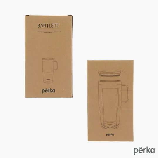 Perka® Bartlett 24 oz. Double Wall Stainless Steel Stacking Mug — view 5
