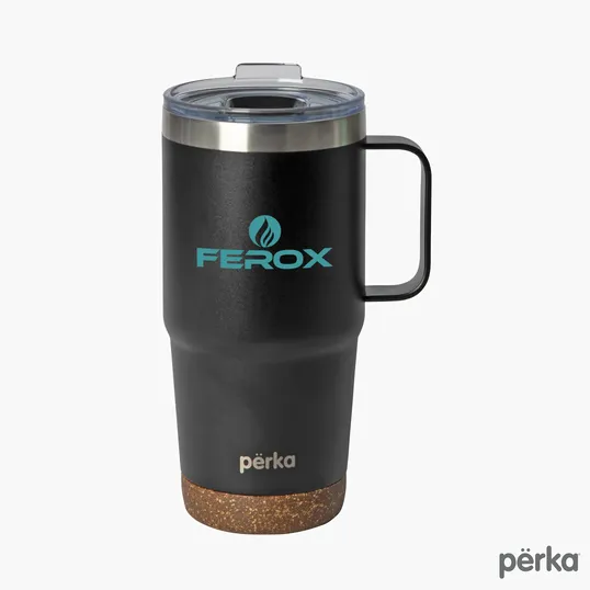 Perka® Bartlett 24 oz. Double Wall Stainless Steel Stacking Mug — view 6