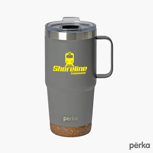 Perka® Bartlett 24 oz. Double Wall Stainless Steel Stacking Mug — view 9