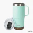 Perka® Bartlett 24 oz. Double Wall Stainless Steel Stacking Mug — view 3