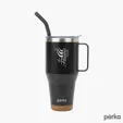 Perka® Hartford 40 oz. Double Wall Stainless Steel Travel Mug