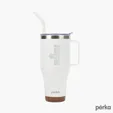 Perka® Hartford 40 oz. Double Wall Stainless Steel Travel Mug — view 6