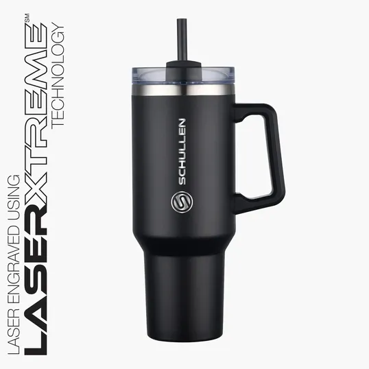 Sovrano Lucas 40 oz. Double Wall Stainless Steel Travel Mug — view 5