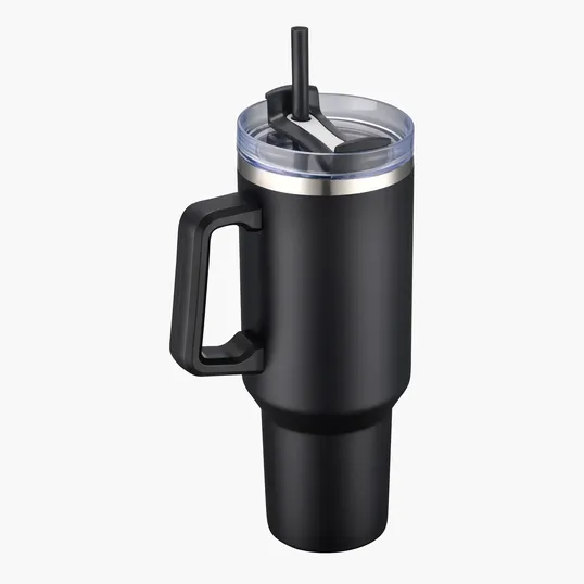 Sovrano Lucas 40 oz. Double Wall Stainless Steel Travel Mug — view 7