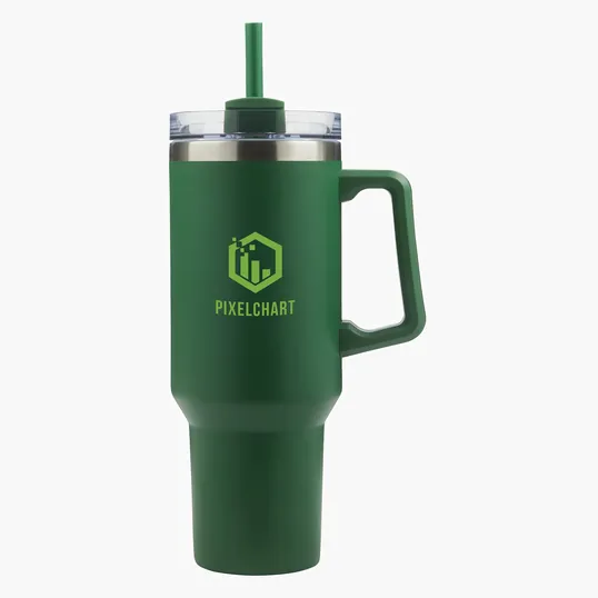 Sovrano Lucas 40 oz. Double Wall Stainless Steel Travel Mug — view 12