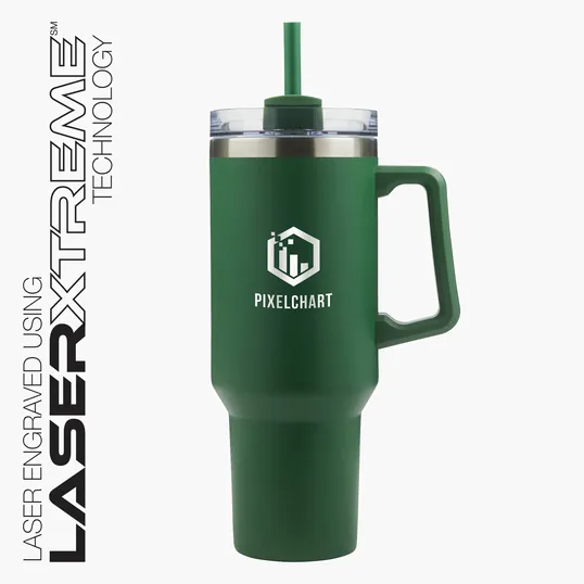 Sovrano Lucas 40 oz. Double Wall Stainless Steel Travel Mug — view 13