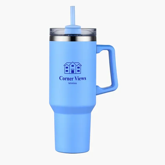 Sovrano Lucas 40 oz. Double Wall Stainless Steel Travel Mug — view 19