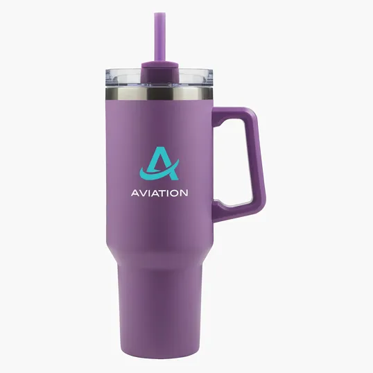 Sovrano Lucas 40 oz. Double Wall Stainless Steel Travel Mug — view 33