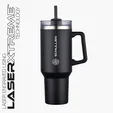 Sovrano Lucas 40 oz. Double Wall Stainless Steel Travel Mug — view 3