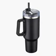 Sovrano Lucas 40 oz. Double Wall Stainless Steel Travel Mug — view 7