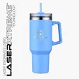 Sovrano Lucas 40 oz. Double Wall Stainless Steel Travel Mug — view 18