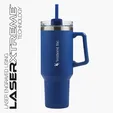 Sovrano Lucas 40 oz. Double Wall Stainless Steel Travel Mug — view 25
