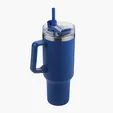 Sovrano Lucas 40 oz. Double Wall Stainless Steel Travel Mug — view 29